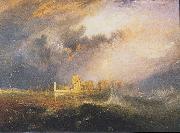 Joseph Mallord William Turner Quillebeuf, Mouth of the Seine oil